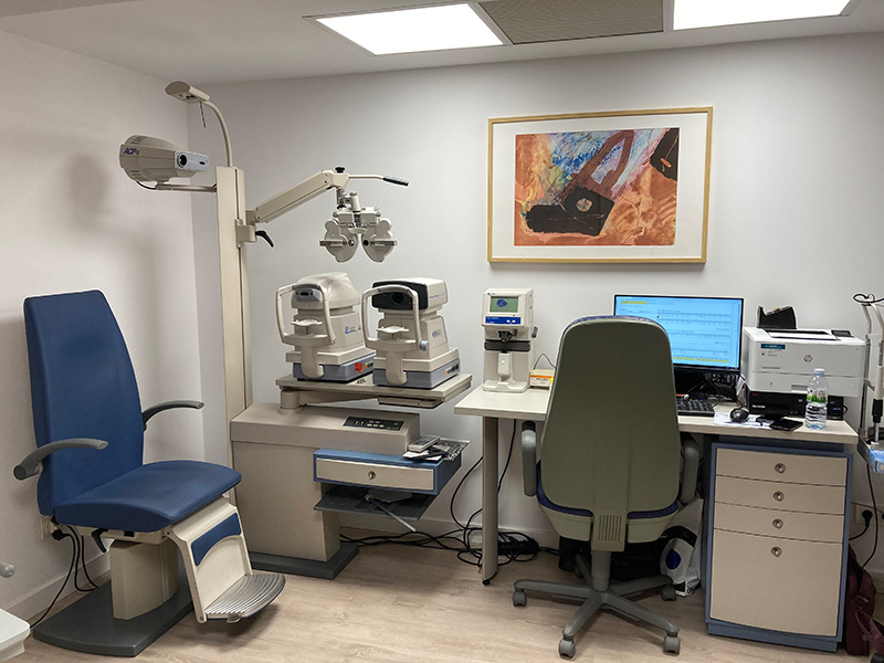 Consulta de oftalmología de Miopía Zaragoza